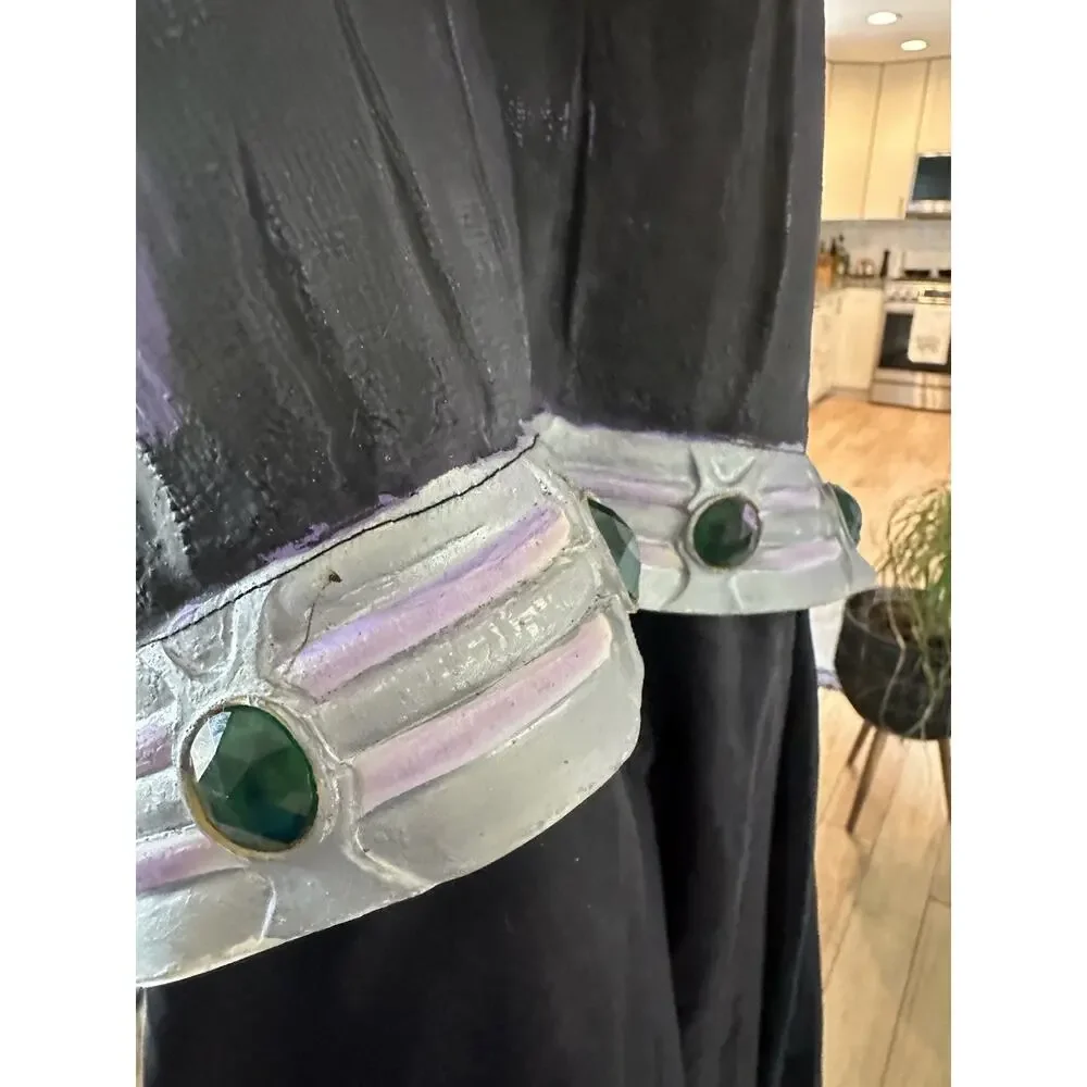 Easter Unlimited Alien Halloween Costume Mask with attached Cape